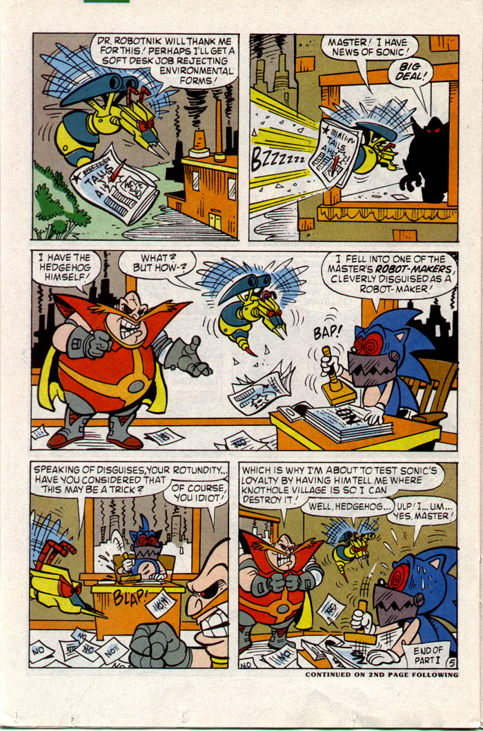 Sonic - Archie Adventure Series May 1993 Page 18